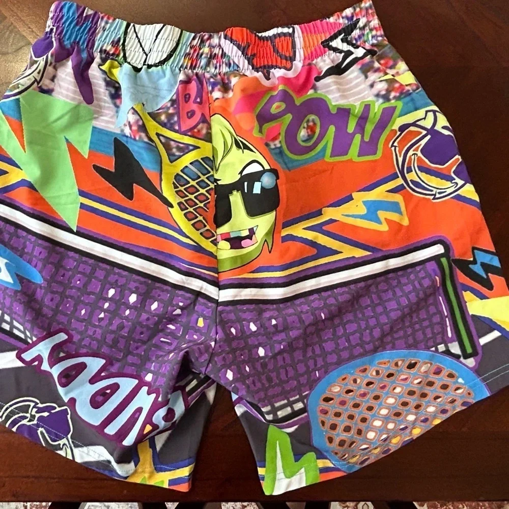 BUDDY Colorful Graphic Men's Shorts size M